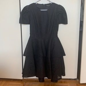 CQ by CQ Black Structured Party Dress